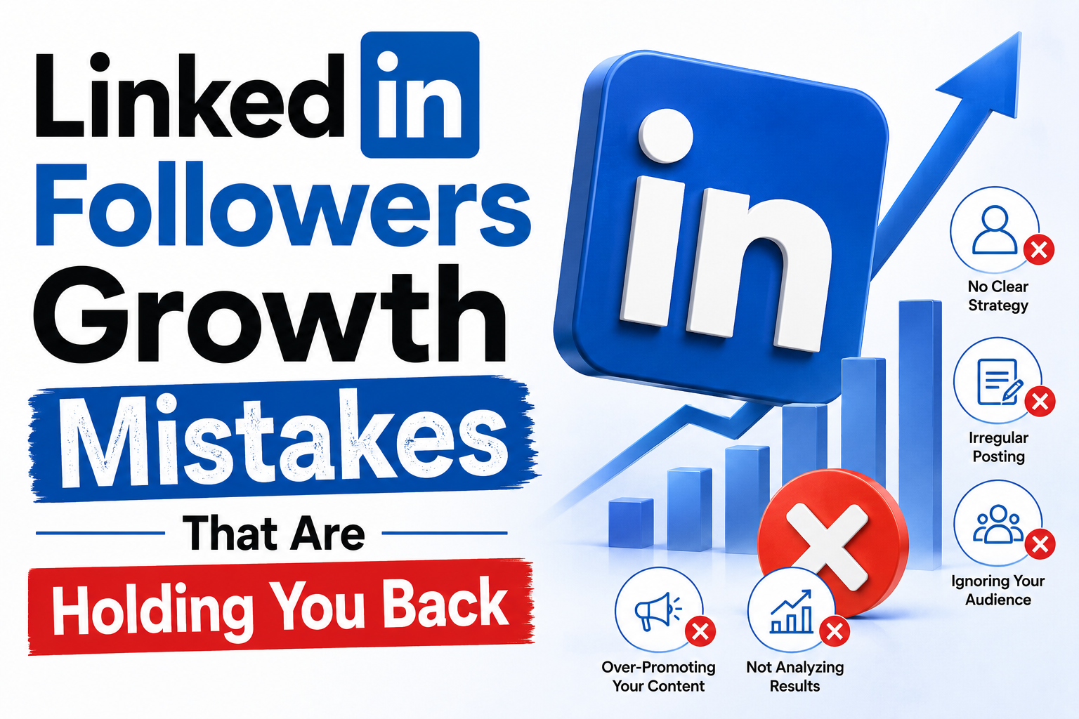 LinkedIn Followers Growth Mistakes That Are Holding You Back