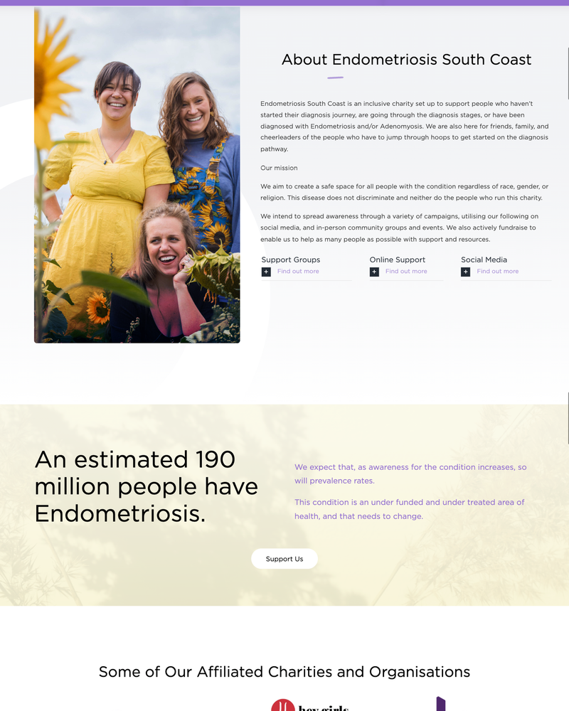 Endometriosis South Coast Website Sections Endometriosis South Coast Website Sections
