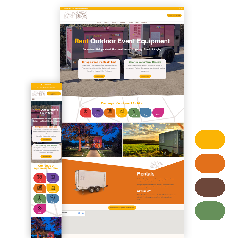 Grizzly Bear Events by Delivered Social