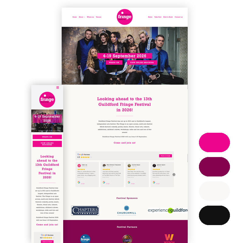 Guildford Fringe Festival by Delivered Social