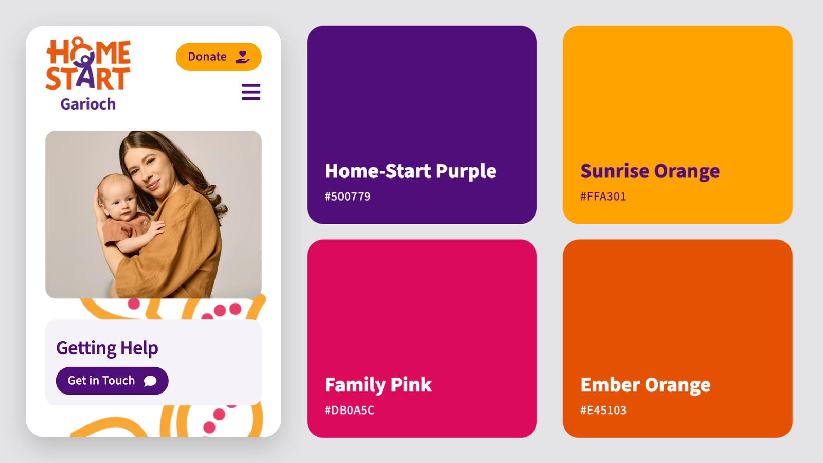 Home-Start Garioch Colours