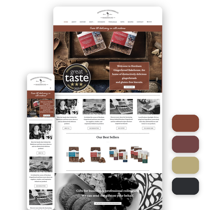 Horsham Gingerbread by Delivered Social