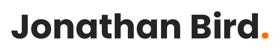 Jonathan Bird Logo Jonathan Bird wordmark