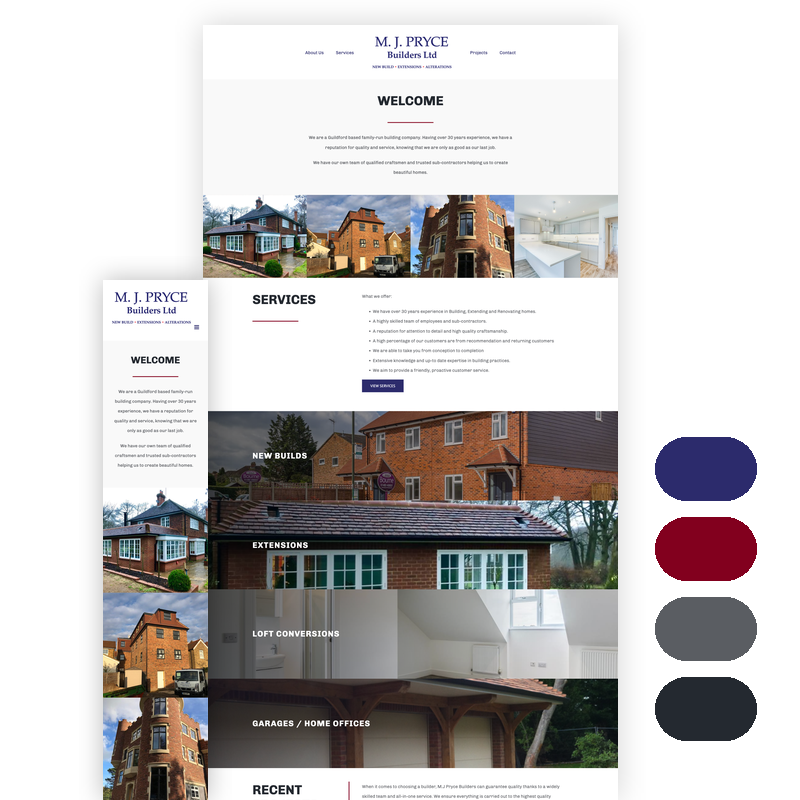 M.J. Pryce Builders by Delivered Social