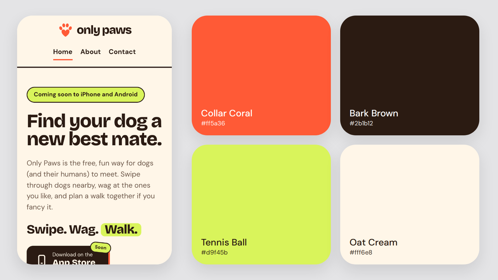 Only Paws Colours