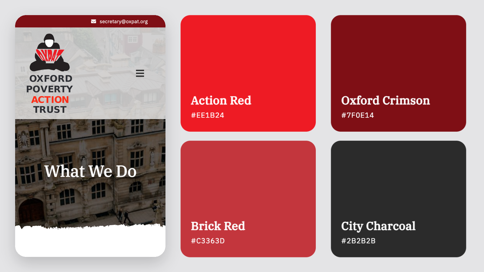 OxPAT Colours