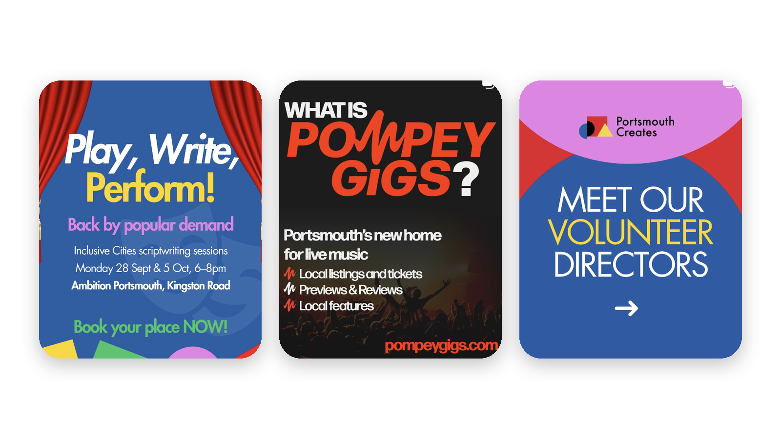 Portsmouth Creates Social Media Posts Portsmouth Creates Social Media Posts