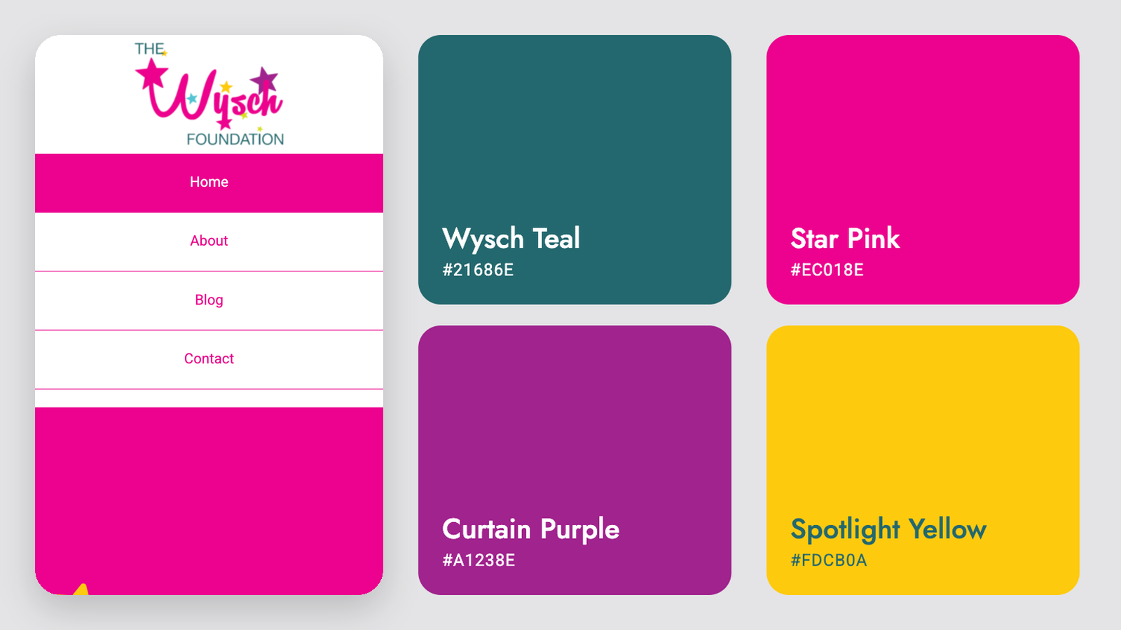 The Wysch Foundation Colours The Wysch Foundation Colours