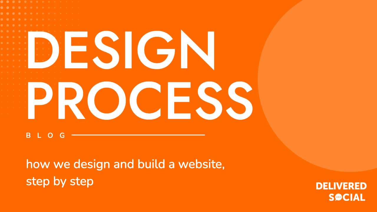 Our Website Design Process - Delivered Social blog