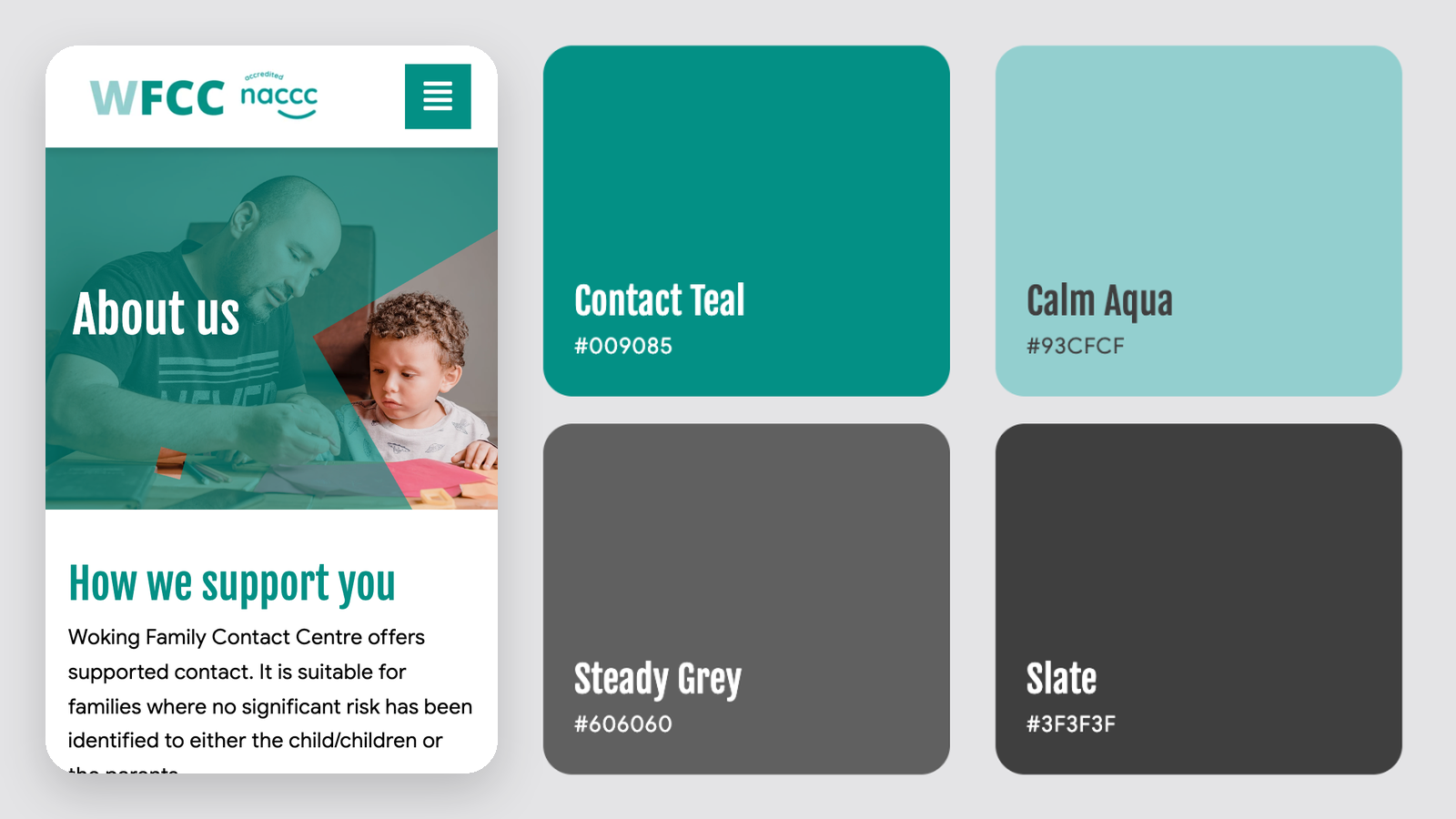 Woking Family Contact Centre Colours Woking Family Contact Centre Colours