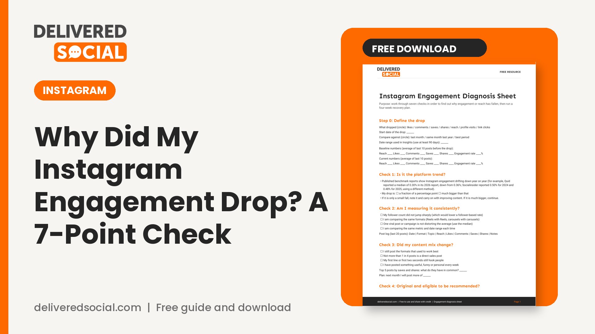 instagram engagement drop
